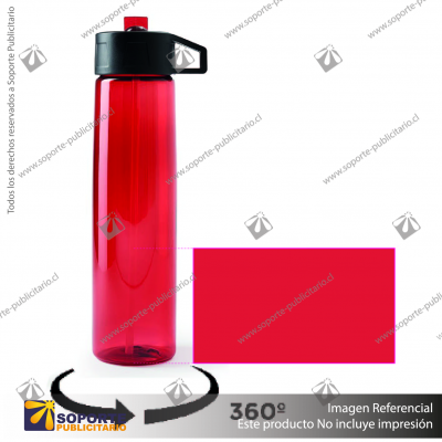 BOTELLA VIPER/ROJO/ROJO