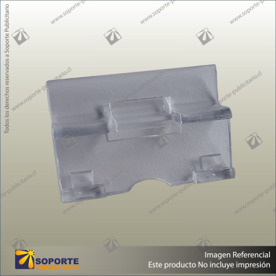 BROCHURE HOLDER BRACKET CLIP - SLATWALL