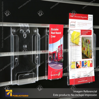 BROCHURE HOLDERS - WALL OR DESK MOUNTED