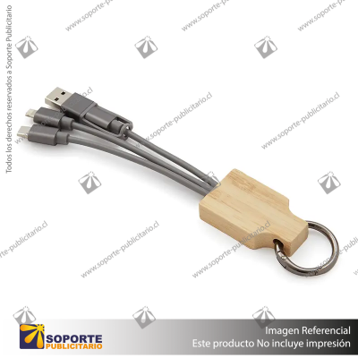 CABLE 3 EN 1 RYZE/GRIS CLARO/GRIS CLARO