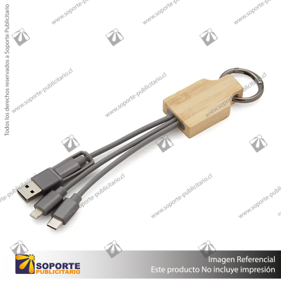 CABLE 3 EN 1 RYZE/GRIS CLARO/GRIS CLARO