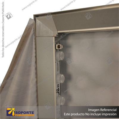 CAJA DE LUZ CON BASE PARA AGUA