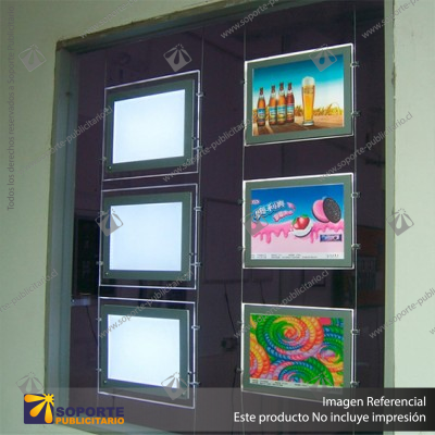 CAJA DE LUZ CRISTAL FORMATO A2 (42*59.4 CMS) PARA COLGAR (HASTA AGOTAR STOCK)