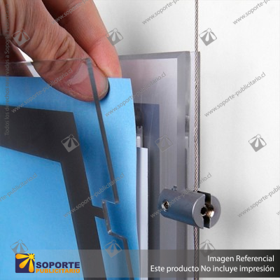 CAJA DE LUZ CRISTAL FORMATO A2 (42*59.4 CMS) PARA COLGAR (HASTA AGOTAR STOCK)