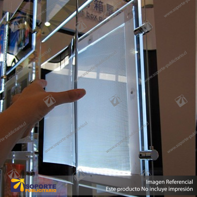 CAJA DE LUZ CRISTAL FORMATO A2 (42*59.4 CMS) PARA COLGAR (HASTA AGOTAR STOCK)