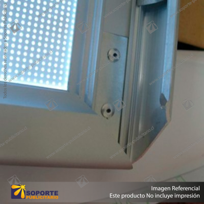 CAJA DE LUZ MARCO CLIP ALUMINIO FORMATO A2 (42*59.4 CMS)