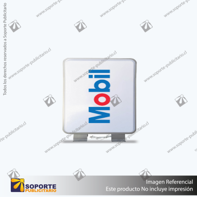 CAJA DE LUZ RECTANGULAR DOBLE GRAFICA 40*60 CMS PARA MURO