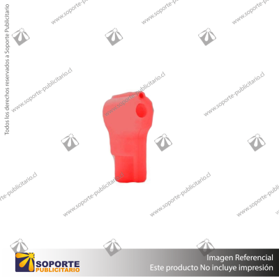 CANDADO MAGNETICO 6MM ROJO