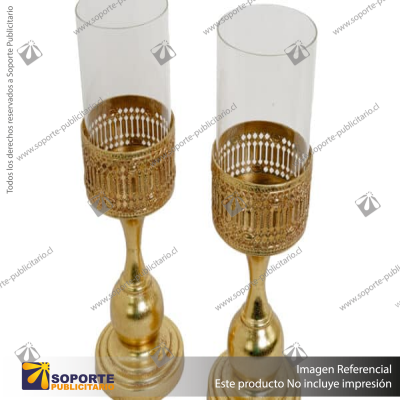 CANDELABRO DORADO