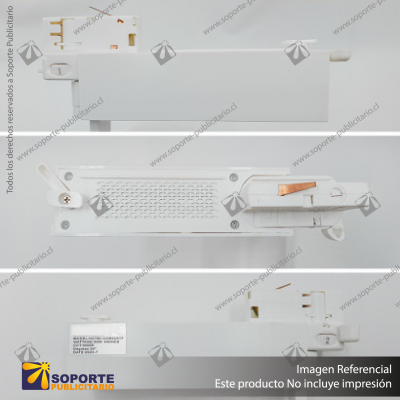 CANNES - FOCO LED TRACK LIGHT TRIFASICO COB 30W 3000K BLANCO 24