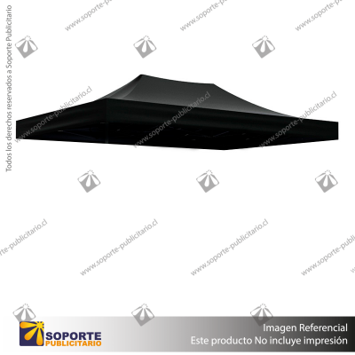 CARPA 3*4.5 MTS COLOR NEGRO PARA TOLDO PUBLICITARIO (C6)
