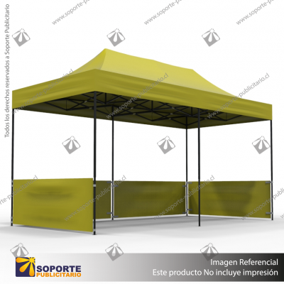 CARPA 3*6 MTS COLOR AMARILLO PARA TOLDO PUBLICITARIO (C4)