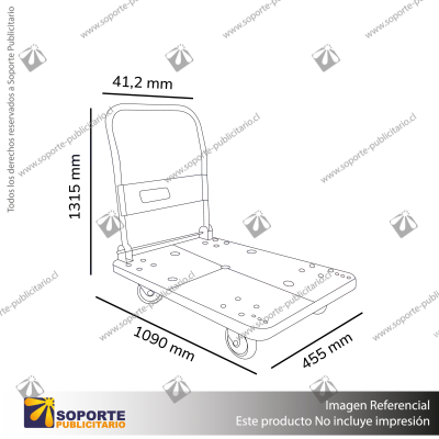 CARRO DE CARGA 650KG