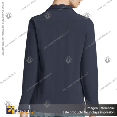 CHAQUETA SOFTSHELL RACE MUJER/XX LARGE/AZUL