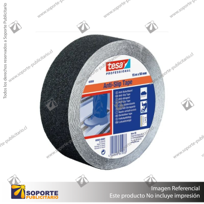 CINTA ANTIDESLIZANTE PROFESIONAL NEGRA 50MMX15M TESA