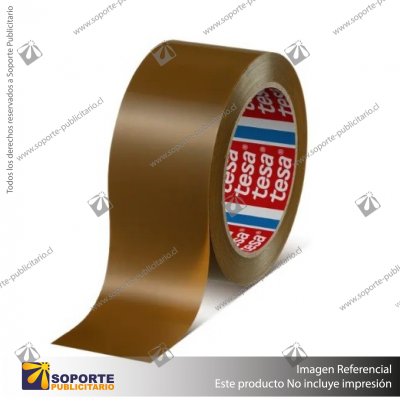 CINTA EMBALAJE PP 48X40MM ADH ACRILICO CAFE TESA