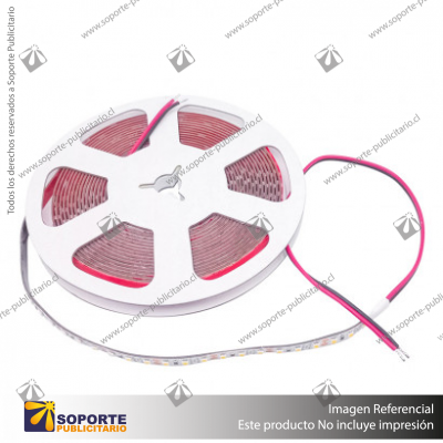 CINTA LED 14.4W 12V 120L CALIDO (ROLLO 5 MTS)