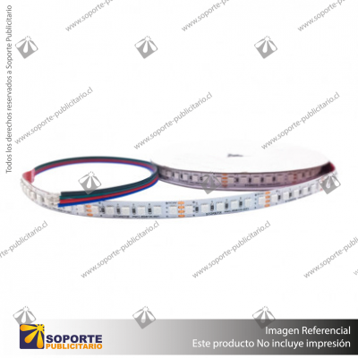 CINTA LED 14.4W 24V 120L RGB 4040 (ROLLO 5 MTS)