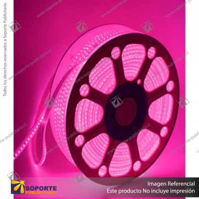 CINTA LED 220V ROSADO 60 LED