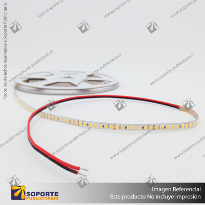 CINTA LED 7W 24V 240L BLANCO FRIO 7500K (ROLLO 5 MTS)