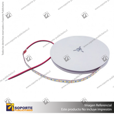 CINTA LED 9.6W 12V 120L CALIDO (ROLLO 5 MTS)