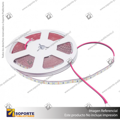 CINTA LED 9.6W 12V 120L FRIO (ROLLO 5 MTS)