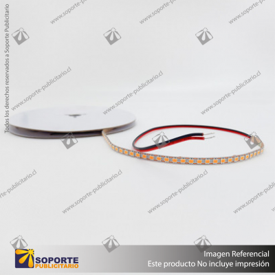 CINTA LED CORTE 1 LED 7W 24V 240L BLANCO CALIDO (ROLLO 5 MTS)