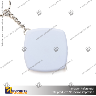 CINTA METRICA FLAT/BLANCO/ABS