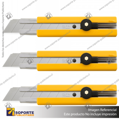 CLASSIC EXTRA HEAVY-DUTY RATCHET-LOCK UTILITY KNIFE WITH ANTI-SLIP GRIP, 3-PACK VARIATION: DEFAULT TITLE
