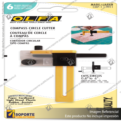 CMP-1 COMPASS CIRCLE CUTTER VARIATION: DEFAULT TITLE