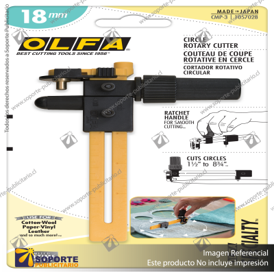 CMP-3 ROTARY CIRCLE CUTTER VARIATION: DEFAULT TITLE