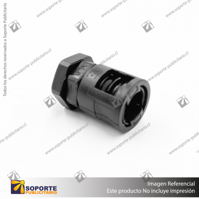 CONECTOR A CAJA PARA TUBO CORRUGADO 10 MM