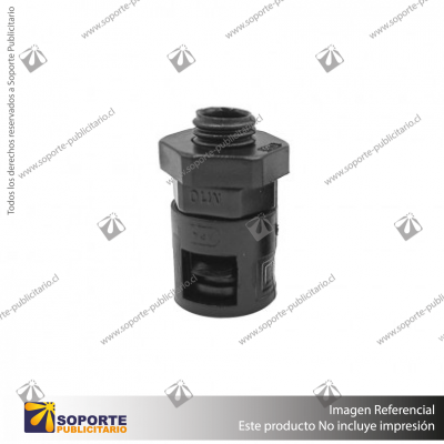CONECTOR A CAJA PARA TUBO CORRUGADO 10 MM