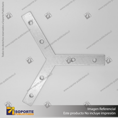 CONECTOR DE ALUMINIO PARA PERFILES ALP Y CON TORNILLOS