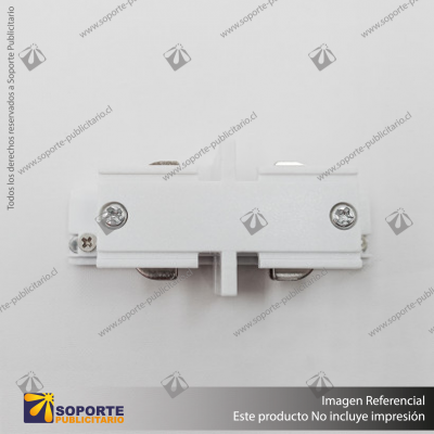 CONECTOR RIEL ENERGIZADO TRIFASICO TIPO I BLANCO