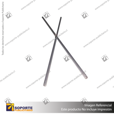 CONECTOR X ALUMINIO REDONDO PARA PANEL ARAÑA PAI RECTO