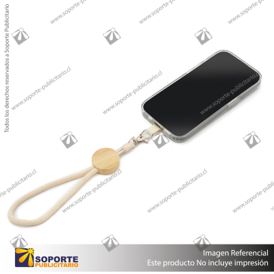 CORREA PARA CELULAR WRIST/BEIGE / KAKI/POLIESTILENO