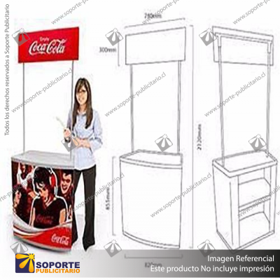 COUNTER PUBLICITARIO BASICO ECO (C2)