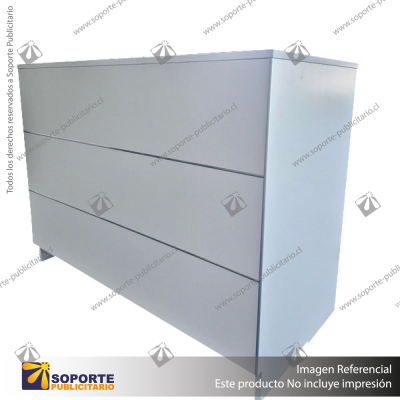 COUNTERTOP/CASHIER DESK WITH LOCKABLE DRAWER