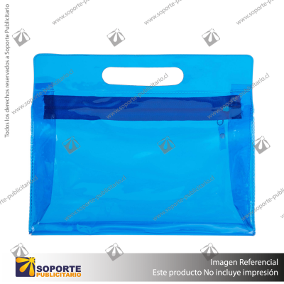 CRISTAL POUCH/AZUL/AZUL