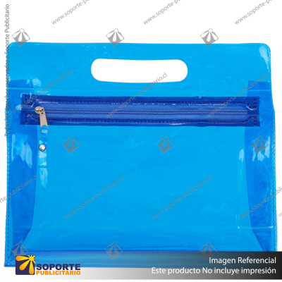CRISTAL POUCH/AZUL/AZUL