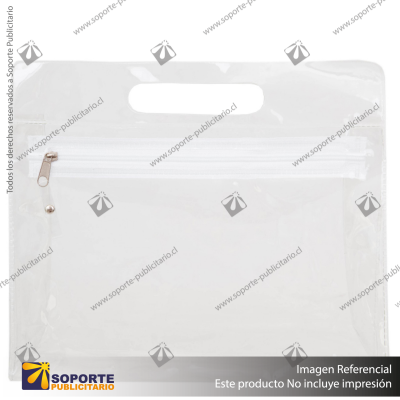 CRISTAL POUCH/BLANCO/BLANCO