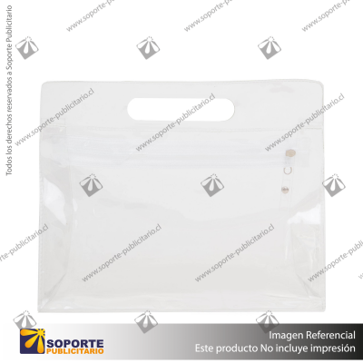 CRISTAL POUCH/BLANCO/BLANCO