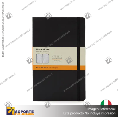 CUADERNO CLASSIC LG/NEGRO/NEGRO