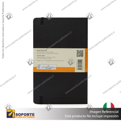 CUADERNO CLASSIC LG/NEGRO/NEGRO