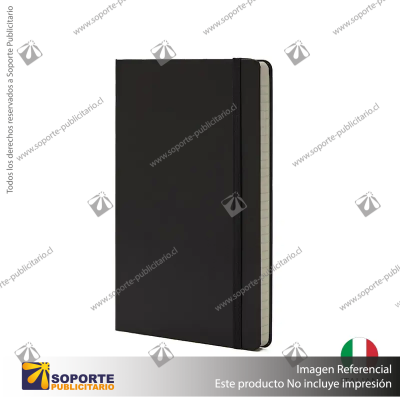 CUADERNO CLASSIC LG/NEGRO/NEGRO