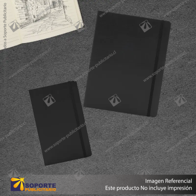 CUADERNO CLASSIC LG/NEGRO/NEGRO