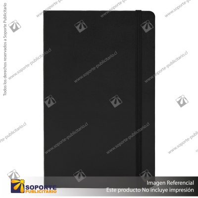 CUADERNO CLASSIC LG/NEGRO/NEGRO