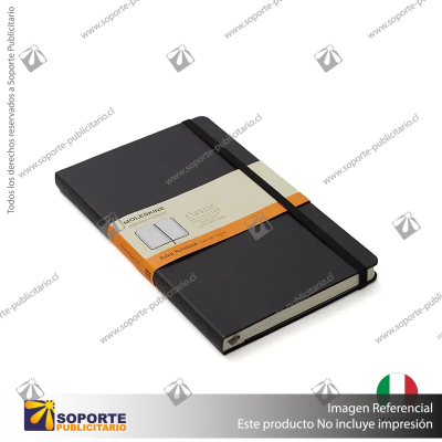 CUADERNO CLASSIC LG/NEGRO/NEGRO