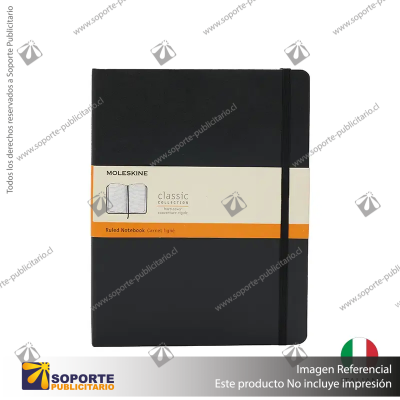 CUADERNO CLASSIC XL/NEGRO/NEGRO